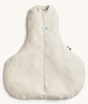 ergoPouch Hip Harness Cocoon Swaddle Bag 0.2 TOG Oatmeal Marle