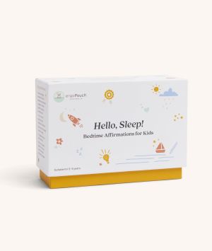 ergoPouch Hello, Sleep! Bedtime Affirmations for Kids in Multi Front