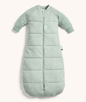 ergoPouch Jersey Sleeping Bag 3.5 TOG Sage with warm sleeves