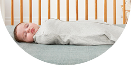 Newborn sleep. How to safely swaddle your baby for sleep 