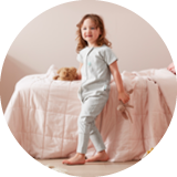 The Sleep Onesie is a perfect sleeping bag alternative for little ones who don't like the restriction of a sleeping bag, or those transitioning to a big bed. Designed to be worn on its own for sleep, or with a layer underneath for warmth and comfort.