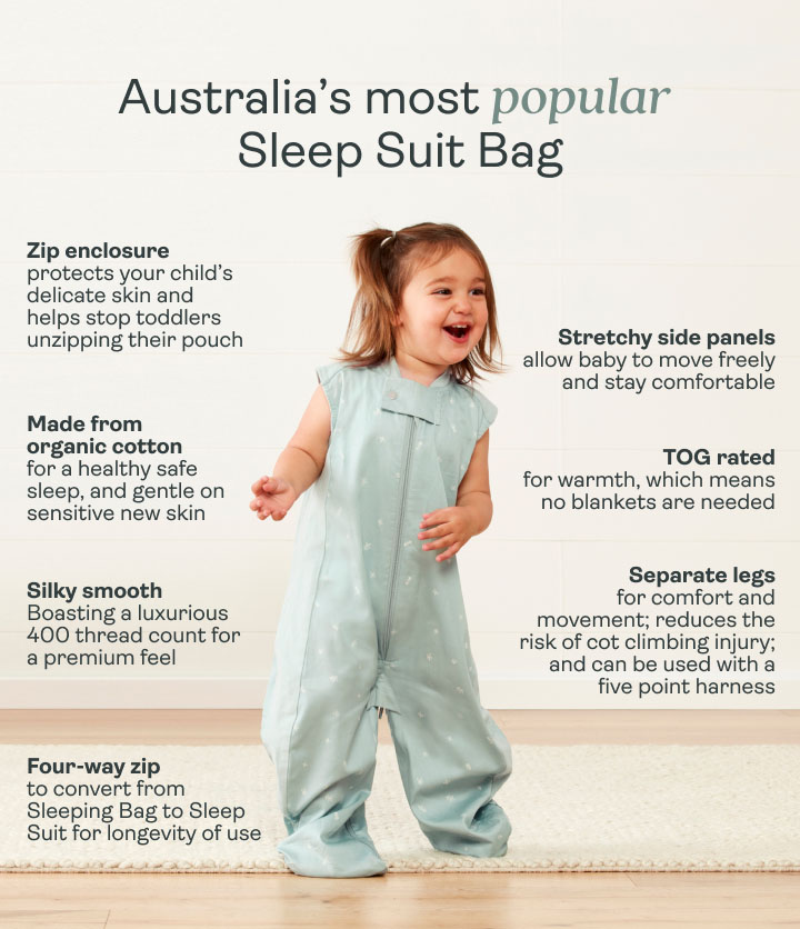 Australia's most popular Sleep Suit Bag