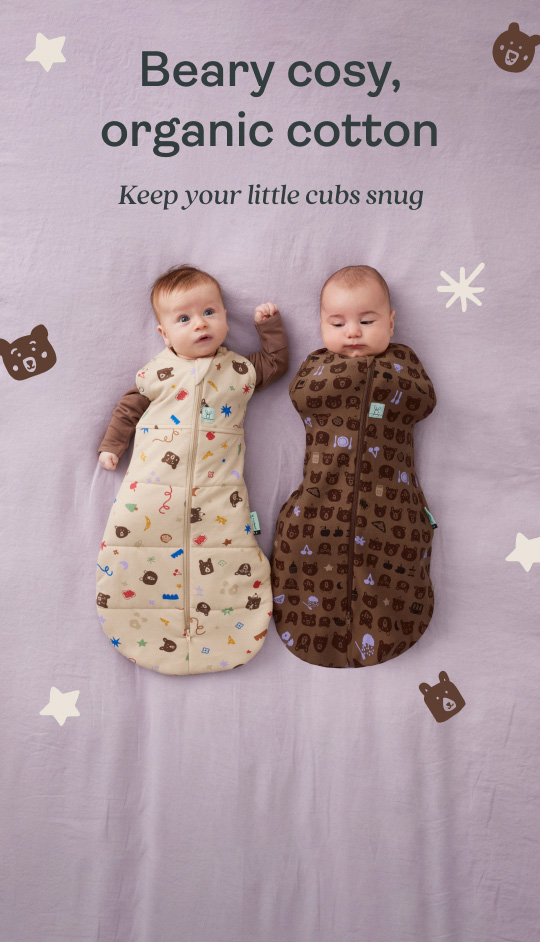 Cocoon Swaddle Bags in AW24 prints