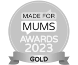 Made for Mums Award 2023 - Gold Award badge